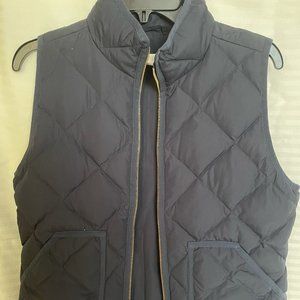 JCREW VEST navy size S